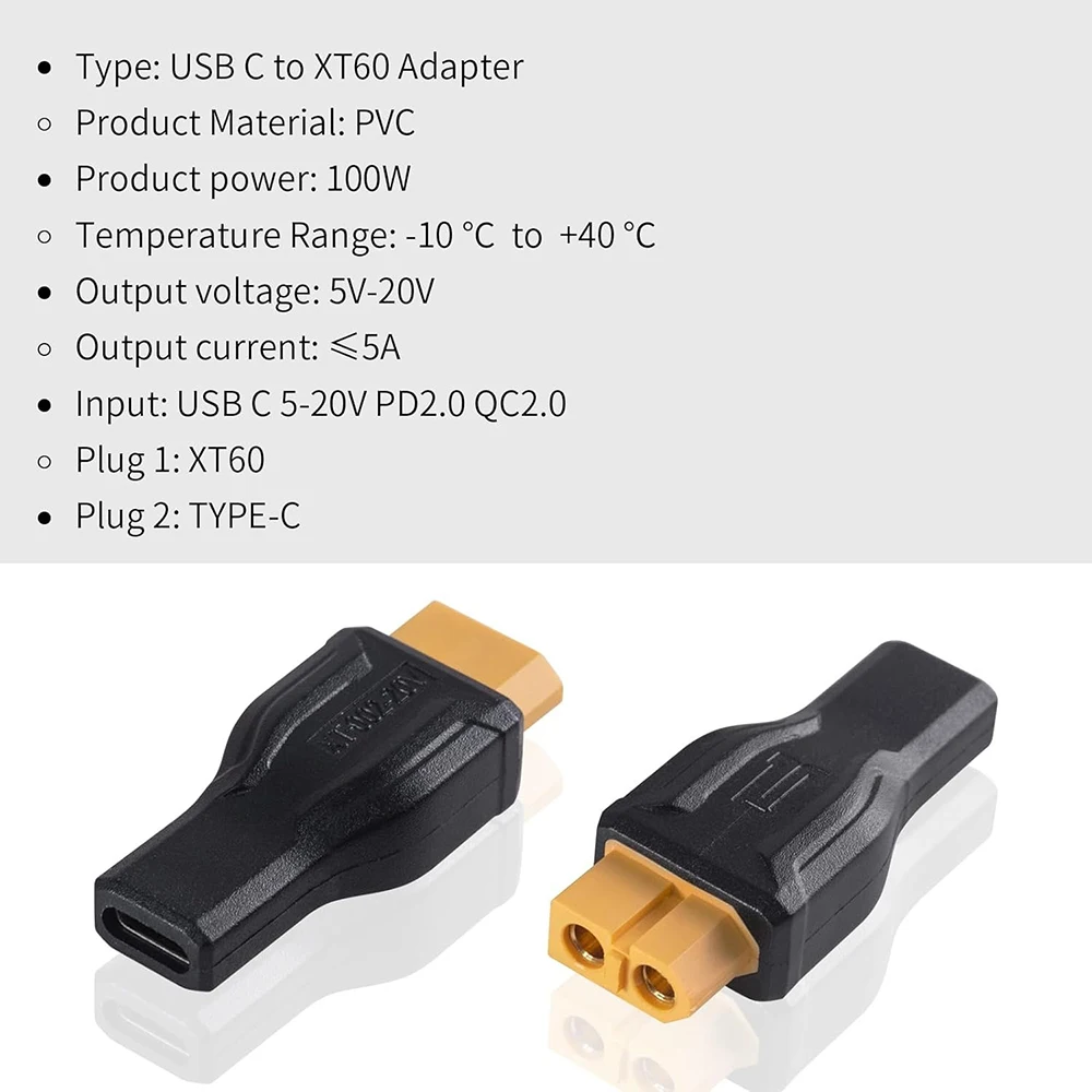 محول USB C إلى XT60 محول من ال - مراجعة Outdoor Power Adapter Usb C وسعره